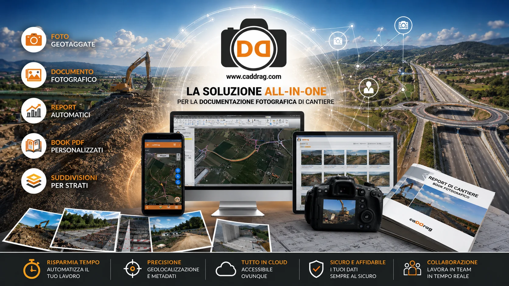 caDDrag documentazione fotografica di cantiere